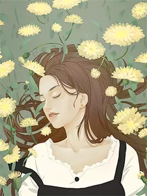 酒红色长发女生发型