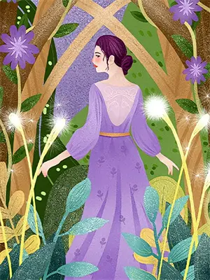 晚清沉香木梳