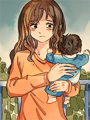 五岁的小女孩照顾爸爸