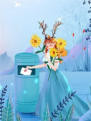 冬雪融在春花里